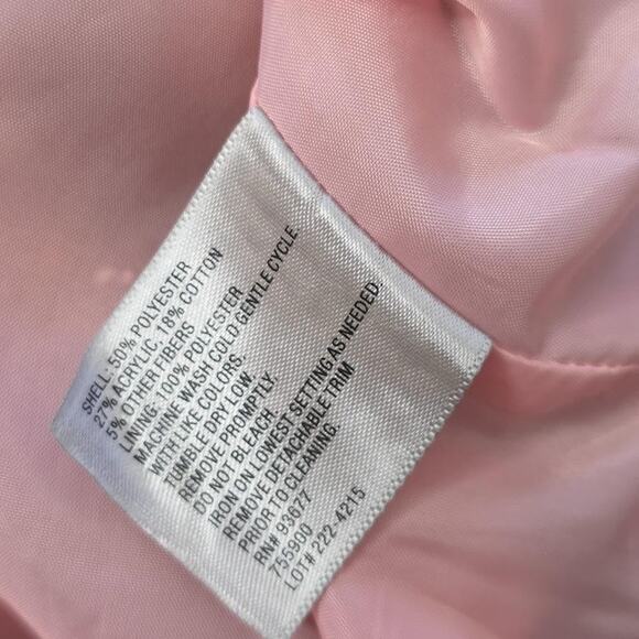 Worthington Dress Women's 8 Brown Pink Tweed Sheath Sleeveless Exposed Back Zip - Picture 5 of 16